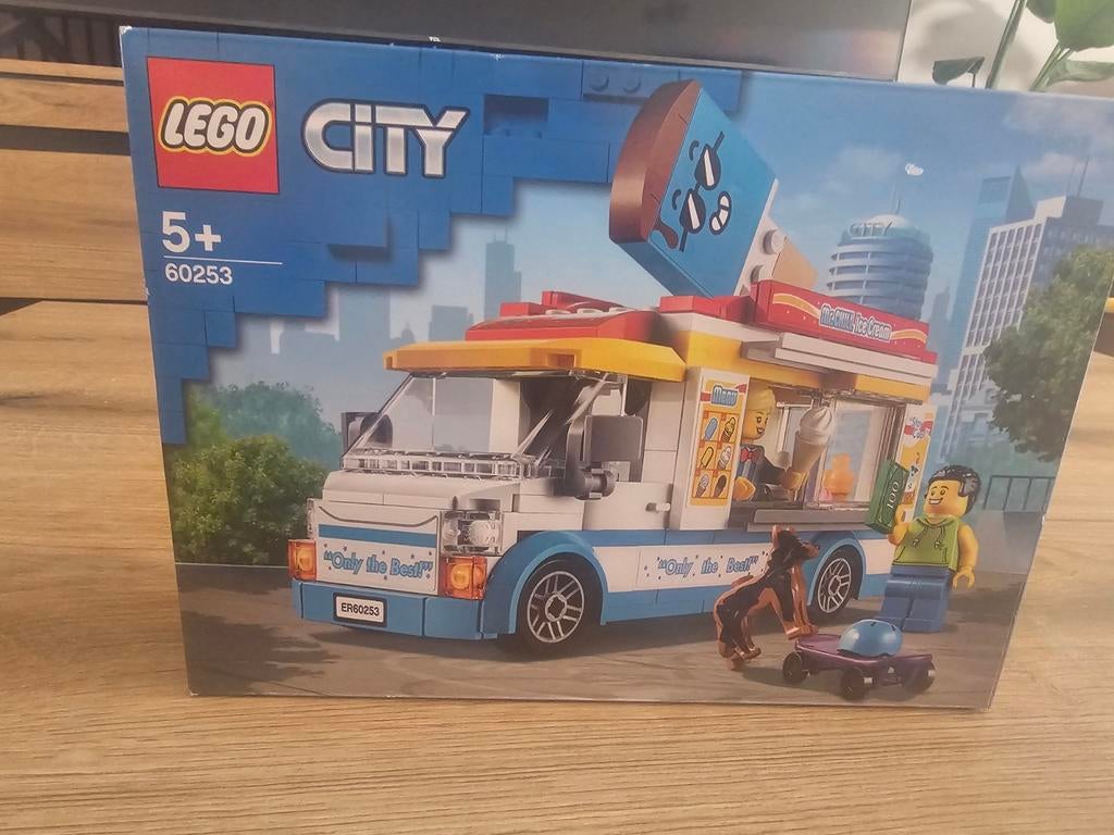LEGO City IJscowagen 60253 - Nieuw in doos, Lego, Nieuw, Ophalen of Verzenden, Complete set