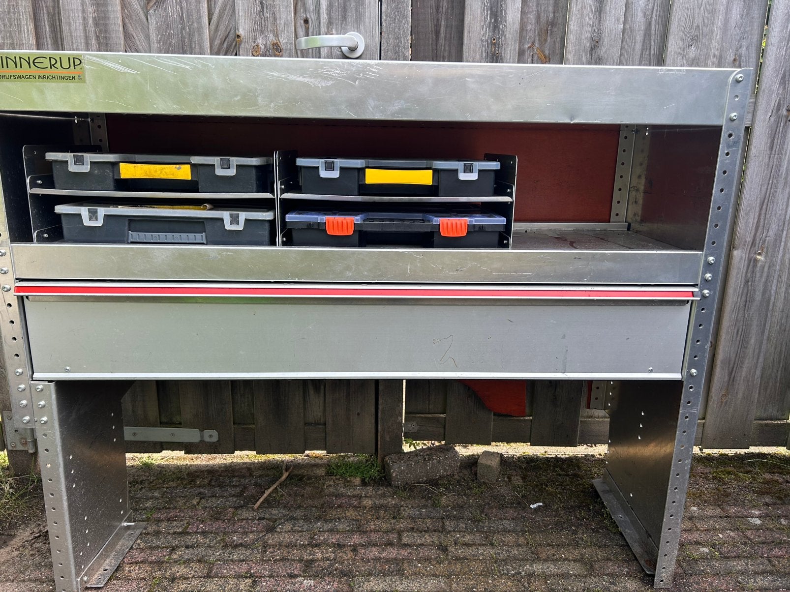 Bedrijfswageninrichting als set Finnerup uit vw Transporter, Ophalen of Verzenden, Zo goed als nieuw