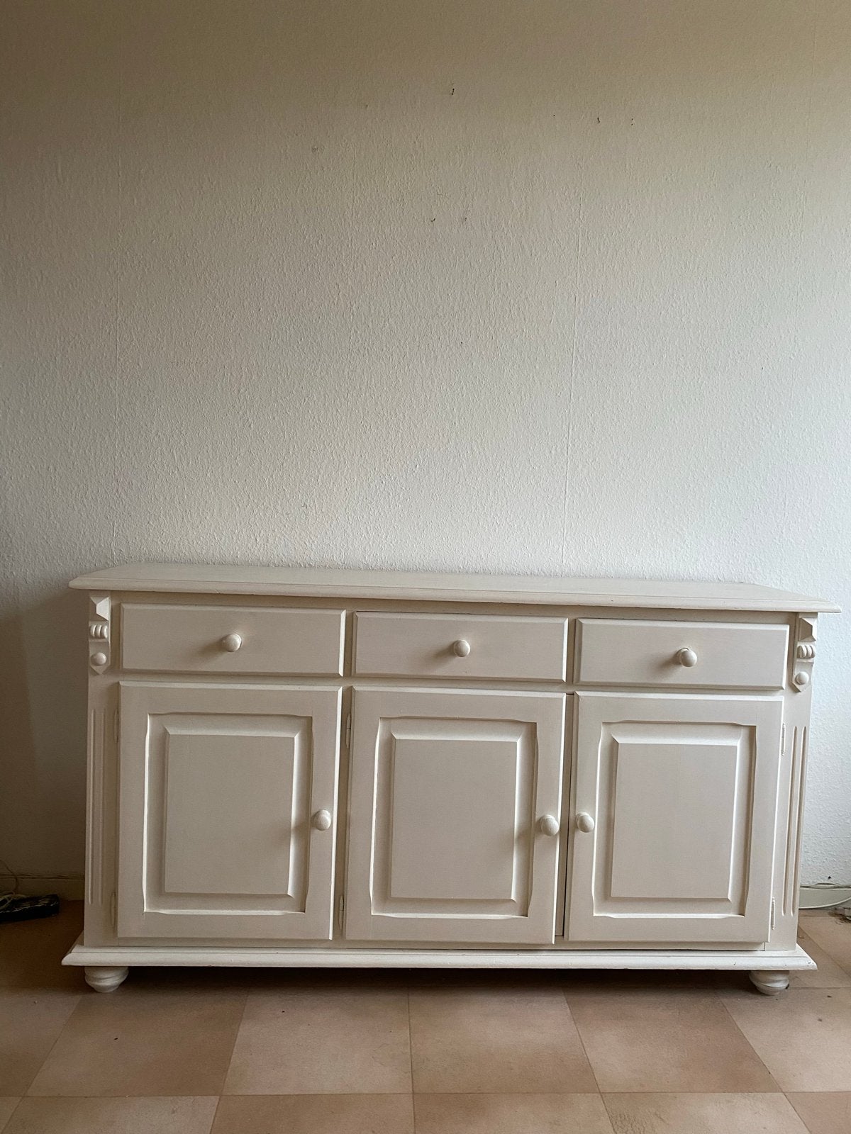 Landelijke dressoir - 158cm breed, Ophalen, Gebruikt, 150 tot 200 cm, Met lade(s)