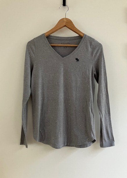 Leuk Abercrombie & Fitch shirt  maat 158, Meisje, Abercrombie & Fitch, Ophalen of Verzenden, Zo goed als nieuw