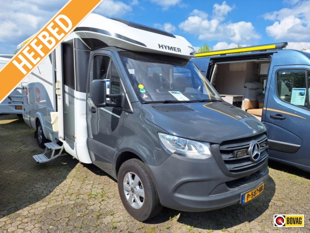 Hymer Tramp S 585 HEFBED + LENGTE BEDDEN, Automaat, Ringverwarming, Bedrijf, Diesel