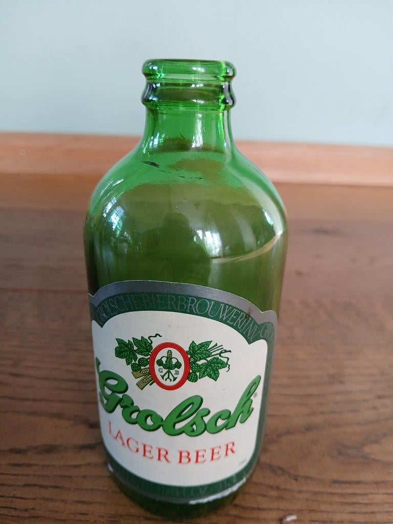 Grolsch  flesje leeg, Verzamelen, Biermerken, Ophalen of Verzenden, Flesje(s), Grolsch