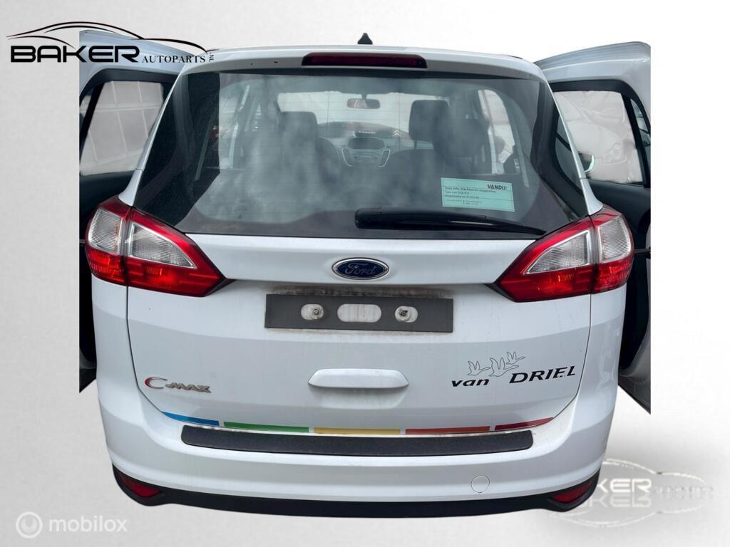 Achterklep wit Ford Grand C-Max  ('10-'18), Auto-onderdelen, Gebruikt, Ophalen of Verzenden, Ford, Achterklep