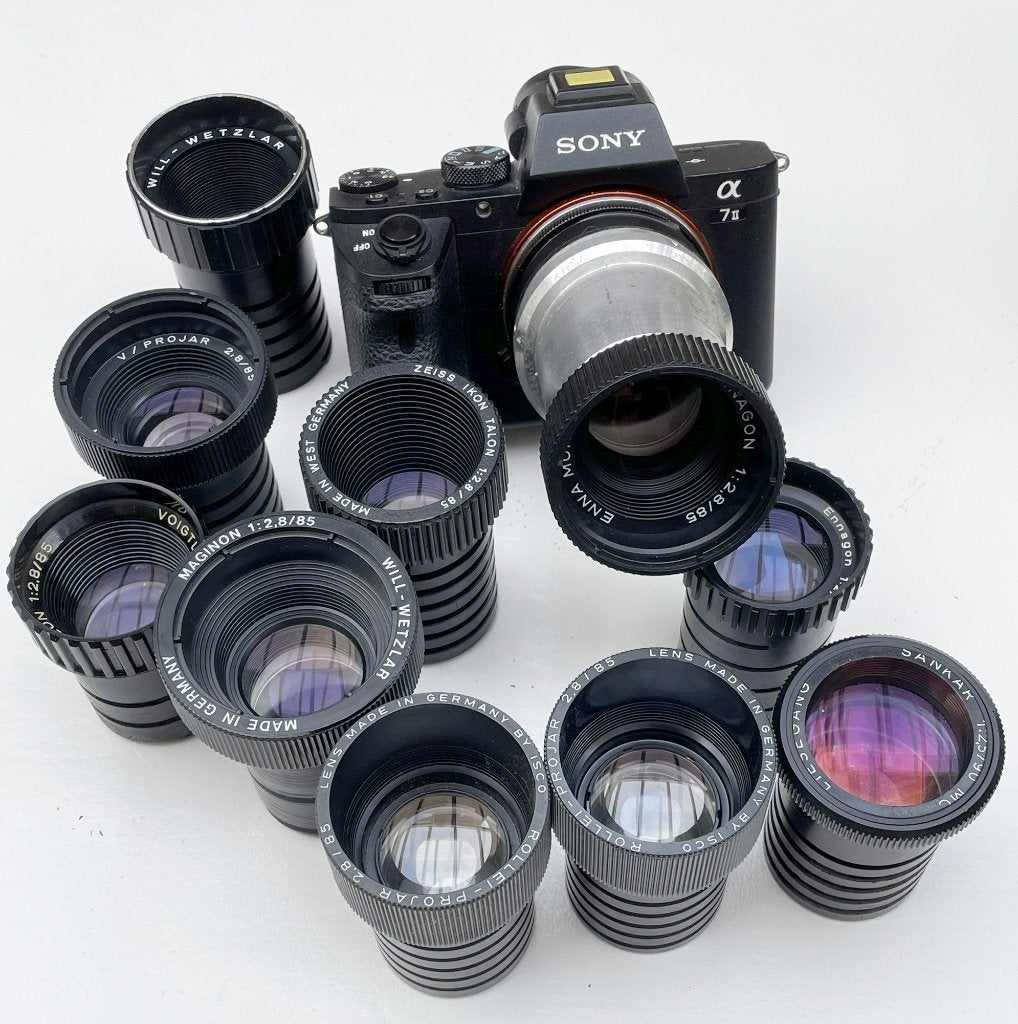Projectie lenzen (zie foto's) ca. 7,50 euro, Ophalen of Verzenden