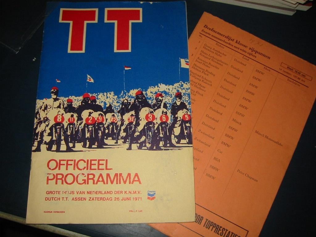 tt assen, Ophalen of Verzenden, Zo goed als nieuw, Motoren