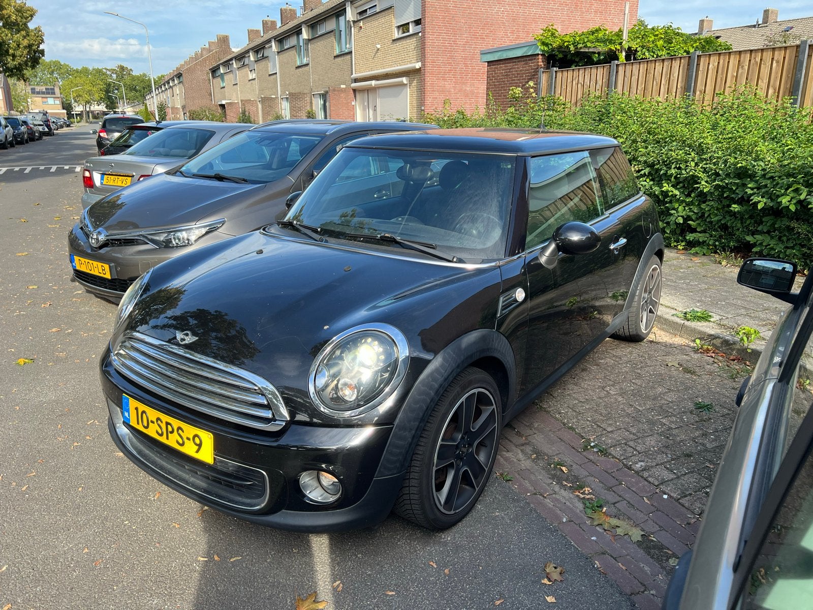 Mini (r56) 1.6 75pk 2011 Zwart, Auto's, Voorwielaandrijving, 4 stoelen, Zwart, Origineel Nederlands