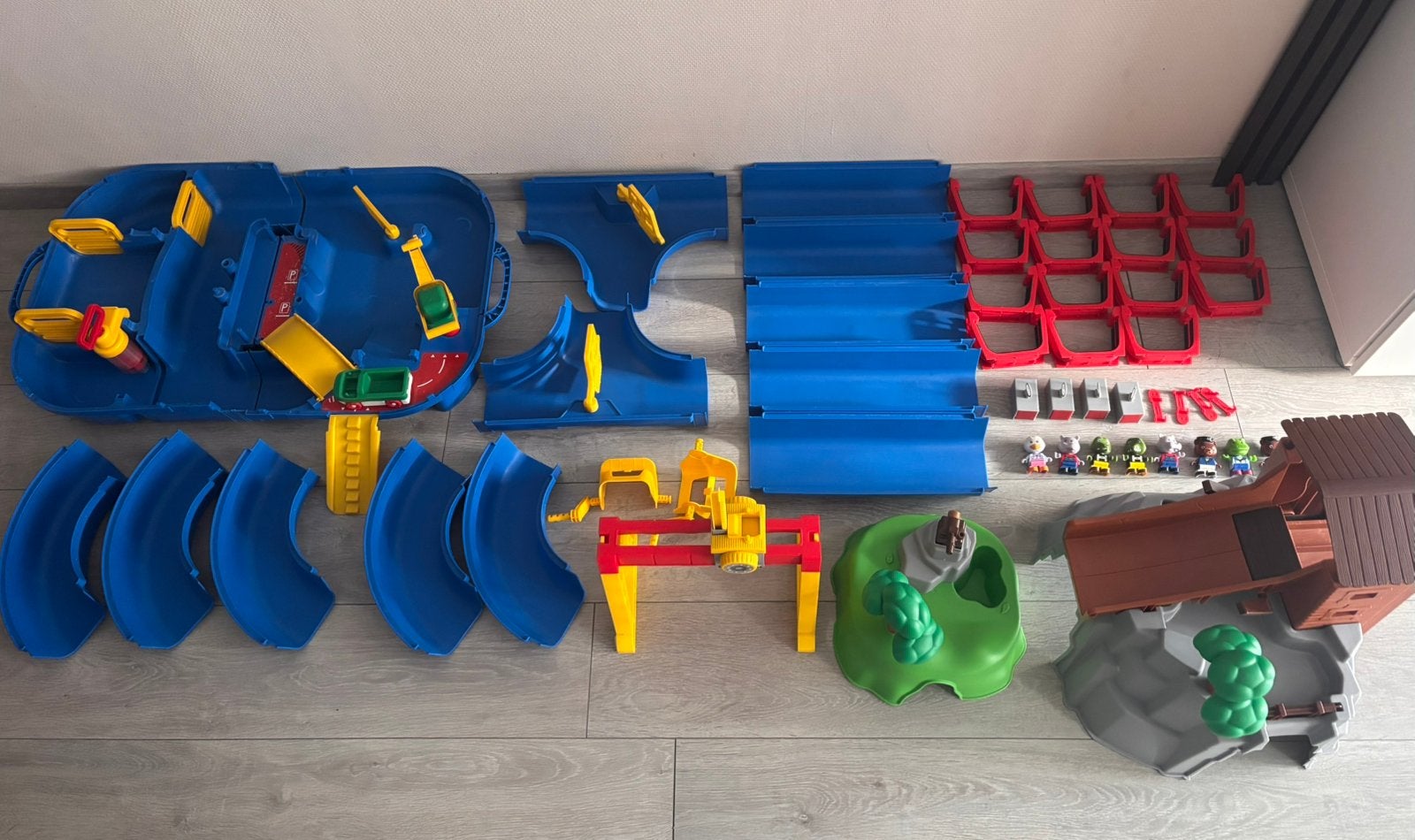 Grote set AquaPlay, Kinderen en Baby's, Speelgoed | Buiten | Los speelgoed, Zo goed als nieuw, Ophalen