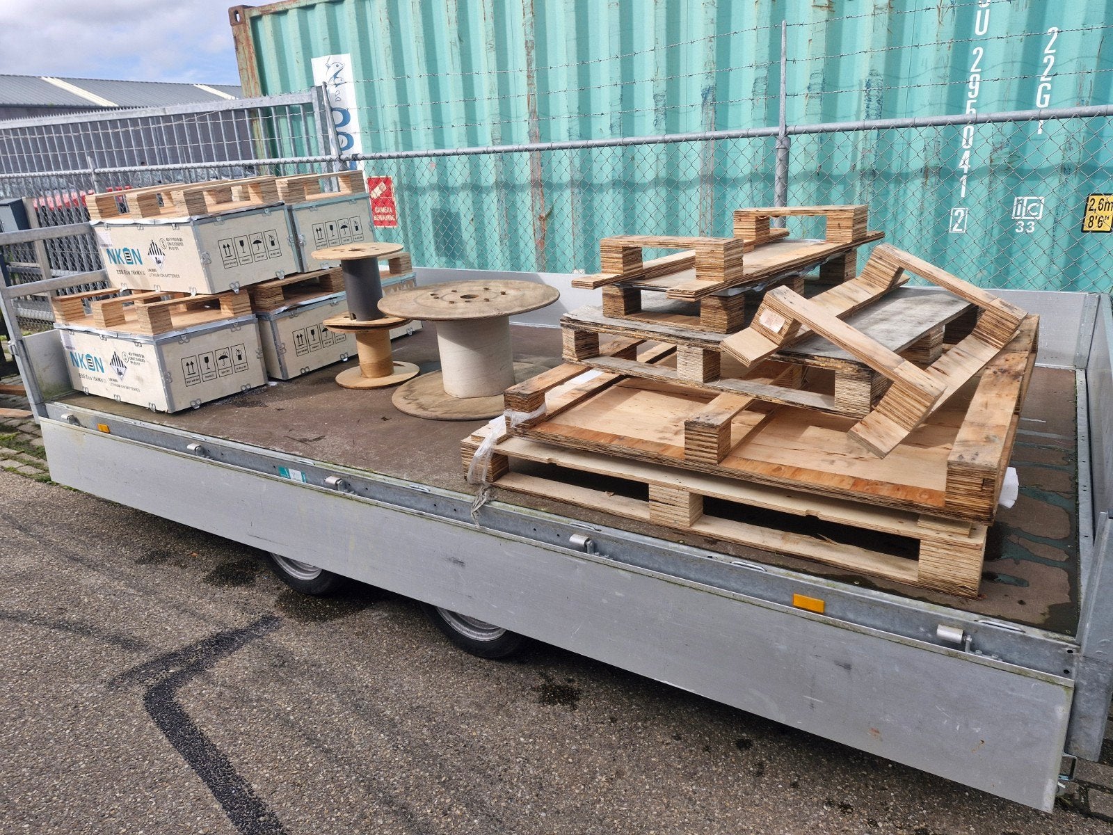 Gratis brandhout (pallets) af te halen, Minder dan 3 m³, Ophalen, Overige houtsoorten, Blokken