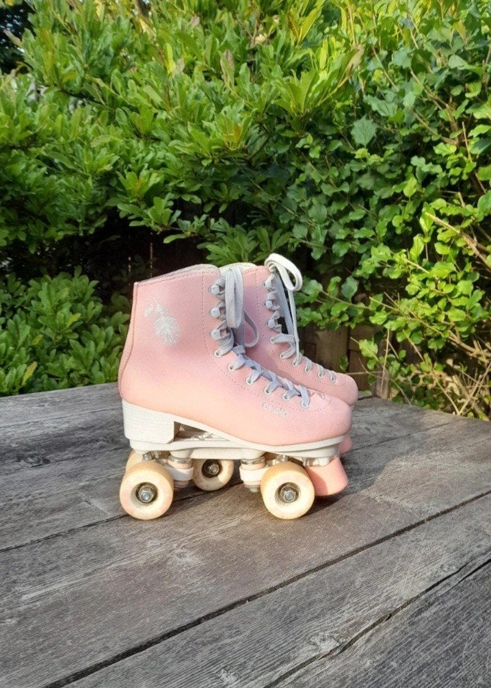 Rolschaatsen, tas en helm, Ophalen of Verzenden