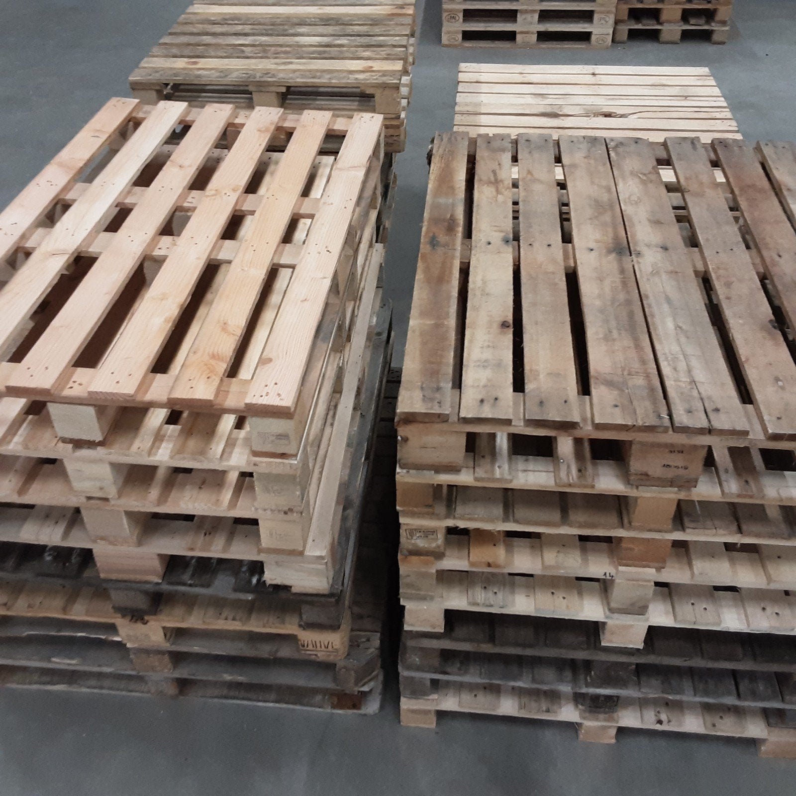 blokpallets 30 stuks, Ophalen