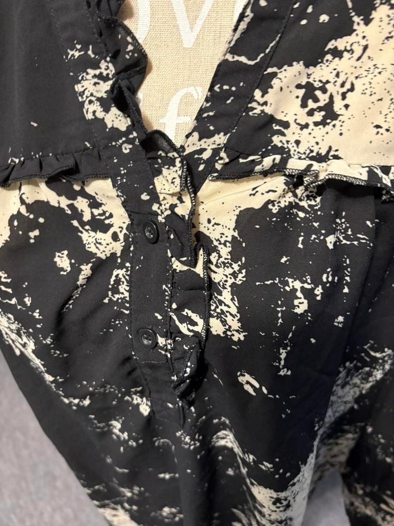 Norah blouse, Ophalen of Verzenden, Zo goed als nieuw, Maat 42/44 (L), Zwart