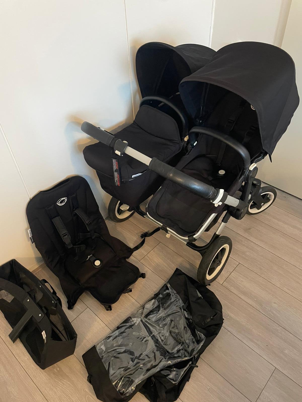 Bugaboo donkey duo zwart, Support@bugaboo.com, Gebruikt, Bugaboo, Ophalen of Verzenden