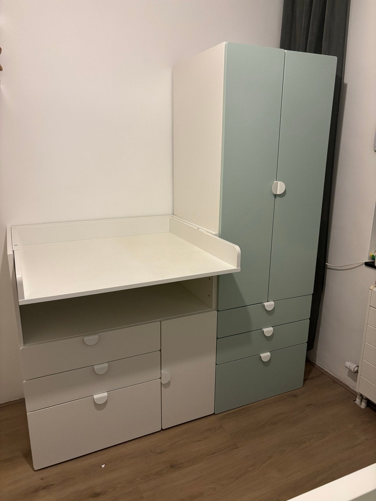 IKEA Småstad commode met kledingkast, Ophalen, Gebruikt, 50 tot 70 cm, 105 cm of meer