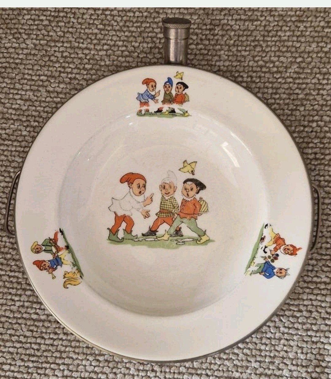 Warmhoudbordje vintage Benraad, Ophalen