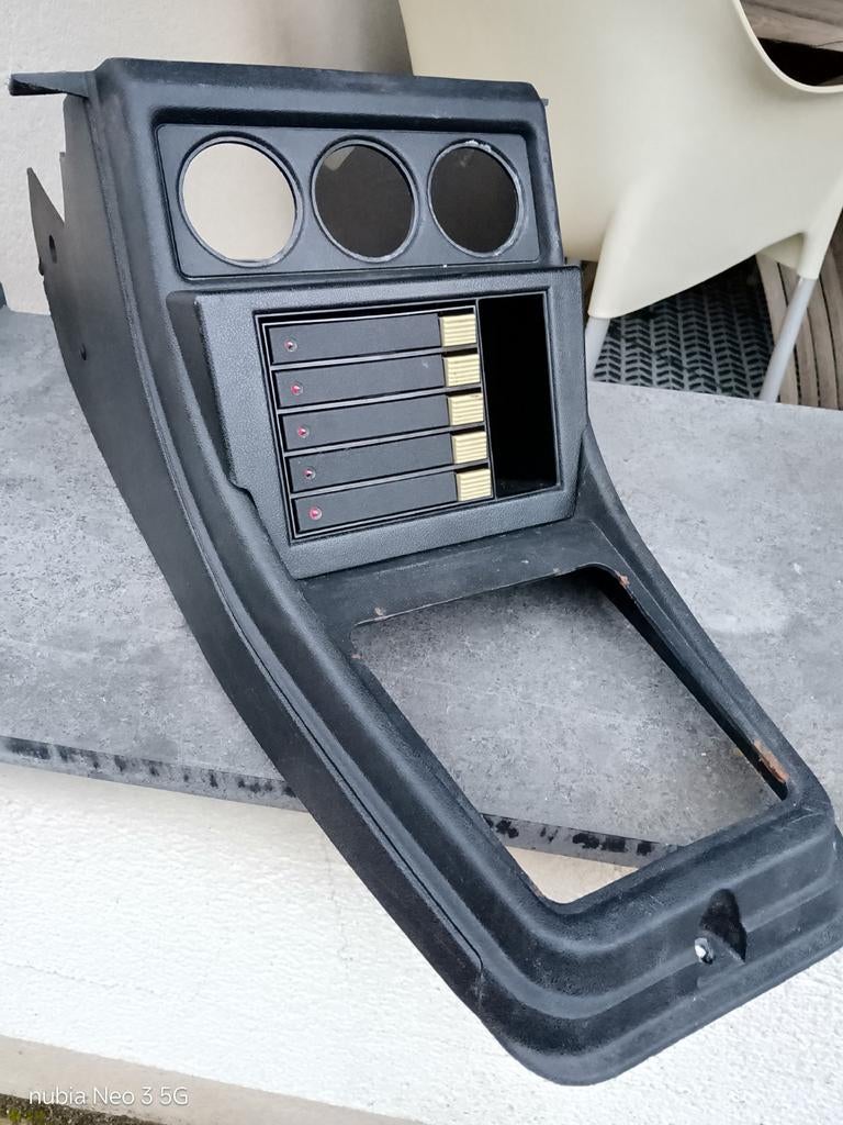 Golf 1 GTi zwarte middenconsole fisher cassettebox, Ophalen of Verzenden, Gebruikt