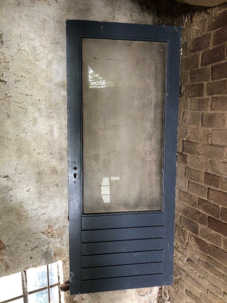 Buitendeur  88 x 211 cm, Ophalen, Gebruikt, 80 tot 100 cm, Buitendeur