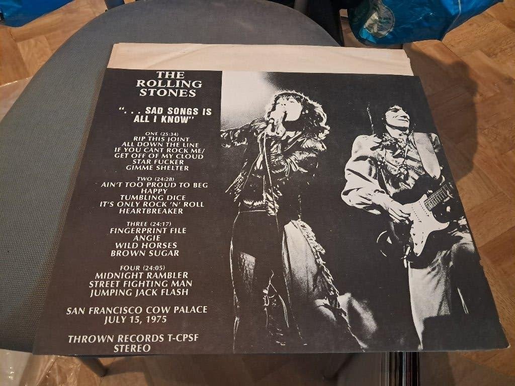 Rolling Stones - Sad Songs is all I know -Zeldzame Dubbel-LP, Verzenden, Zo goed als nieuw, 12 inch, Poprock