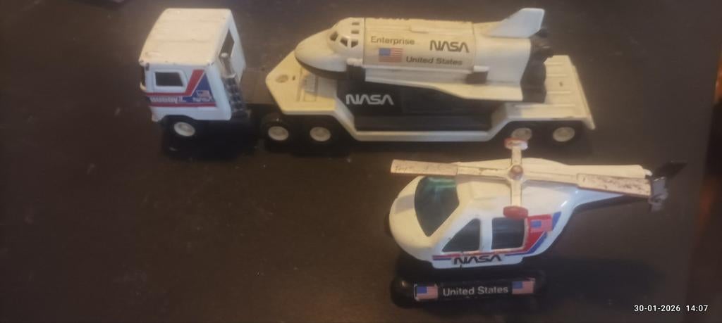 NASA speelgoedvoertuigen set, Ophalen of Verzenden, Zo goed als nieuw