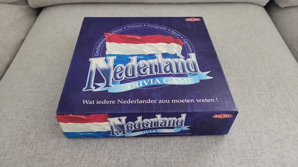 Nederland Trivia Game, Hobby en Vrije tijd, Ophalen of Verzenden, Zo goed als nieuw, Reisspel, Een of twee spelers