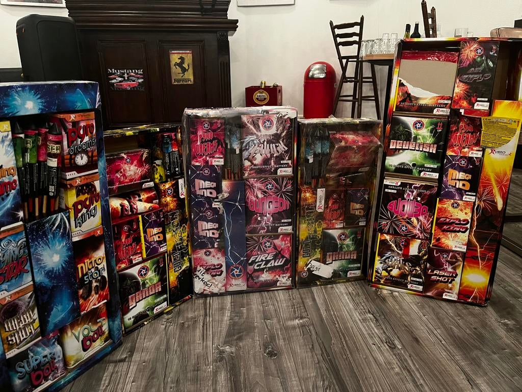 Nep vuurwerk dummy’s pakketen, Ophalen of Verzenden