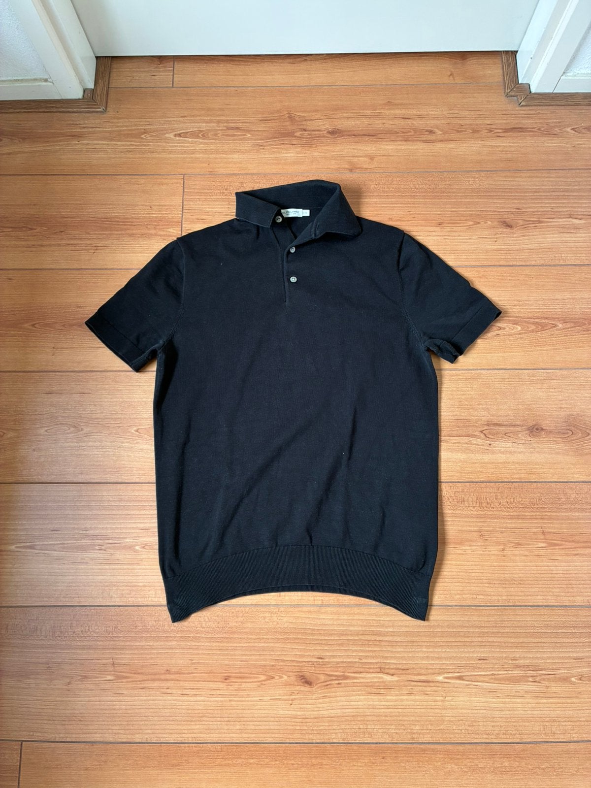 Suitsupply polo zwart maat m, Ophalen of Verzenden, Zo goed als nieuw, Maat 48/50 (M), Zwart