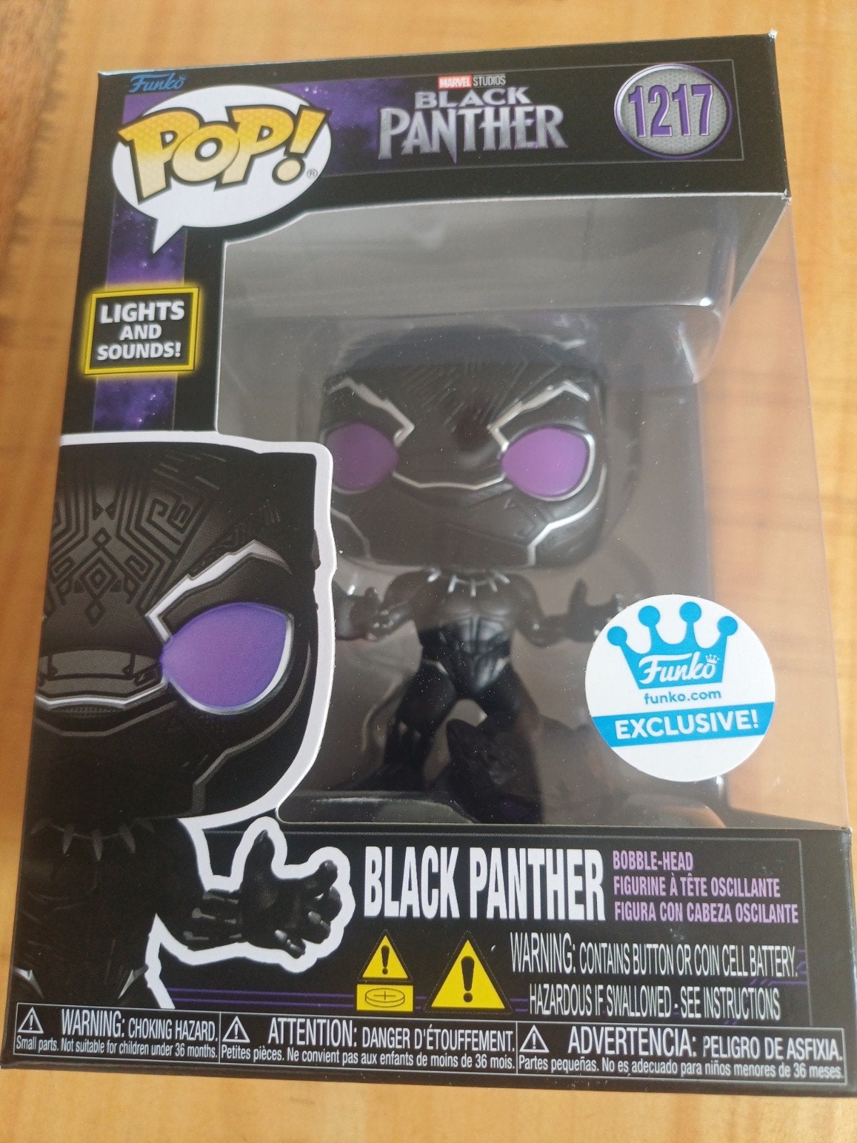 Funko Pop! Marvel Black Panther – Black Panther #1217 Funko, Ophalen of Verzenden, Nieuw