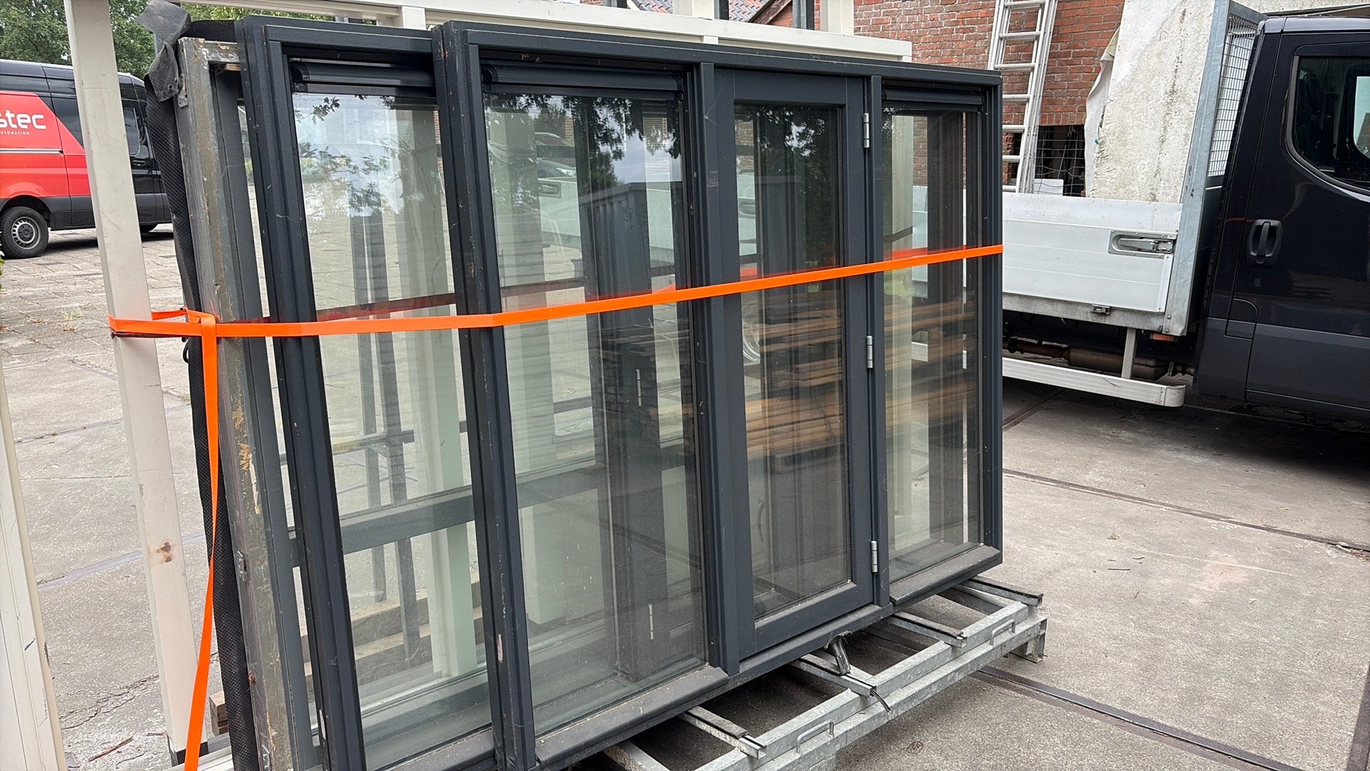 Raamkozijnen, Doe-het-zelf en Verbouw, Kozijnen en Schuifpuien, Ophalen, Raamkozijn, Zo goed als nieuw, 75 tot 150 cm