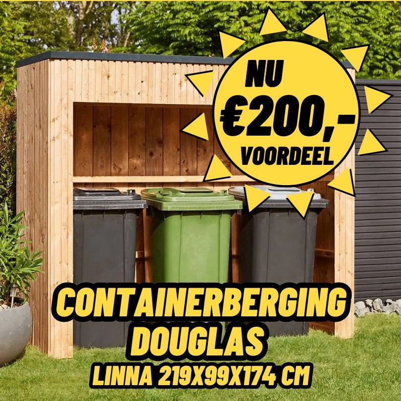 JULI DEAL! container berging | kliko ombouw | ombouw