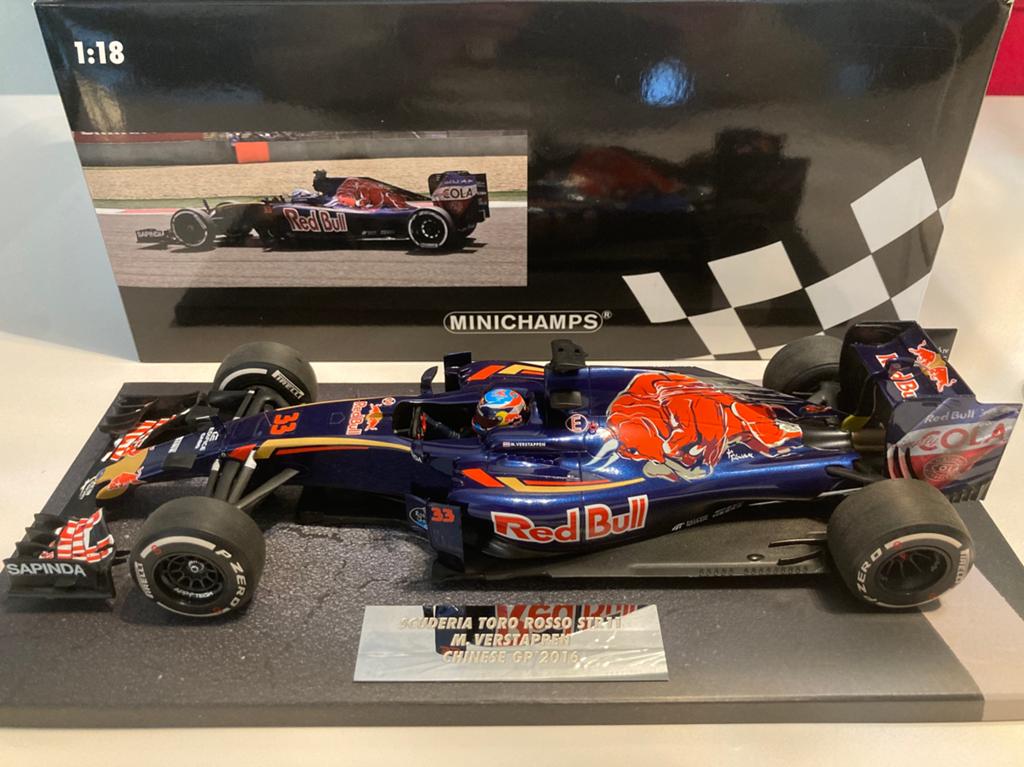 Max Verstappen toro rosso chinese gp 2016 Limited edition, Ophalen of Verzenden, Nieuw, Formule 1