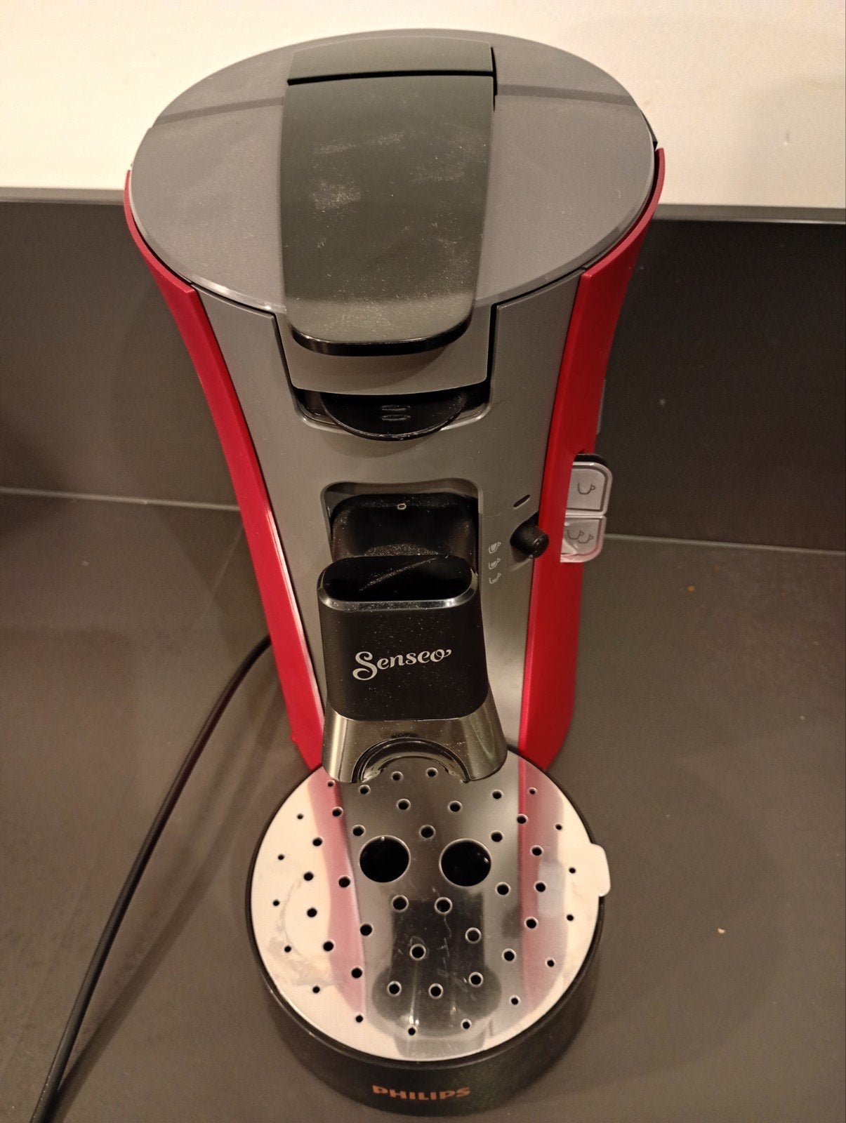 Philips Senseo CSA230/90/A Koffiepadapparaat Rood, Huis en Inrichting, Ophalen of Verzenden, Zo goed als nieuw