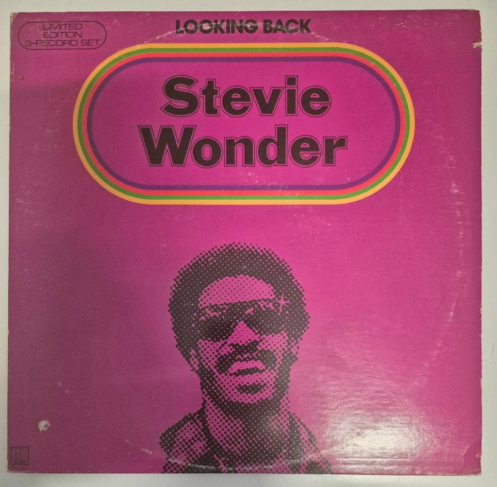 Stevie Wonder. Looking back. 3 dubbel LP. Limited edition., Fotohoes, Ophalen of Verzenden, Gebruikt, 12 inch