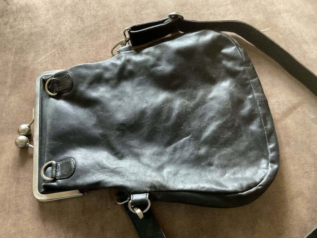 SticksandStones tas zwart, Ophalen of Verzenden, Zo goed als nieuw, Zwart, Handtas
