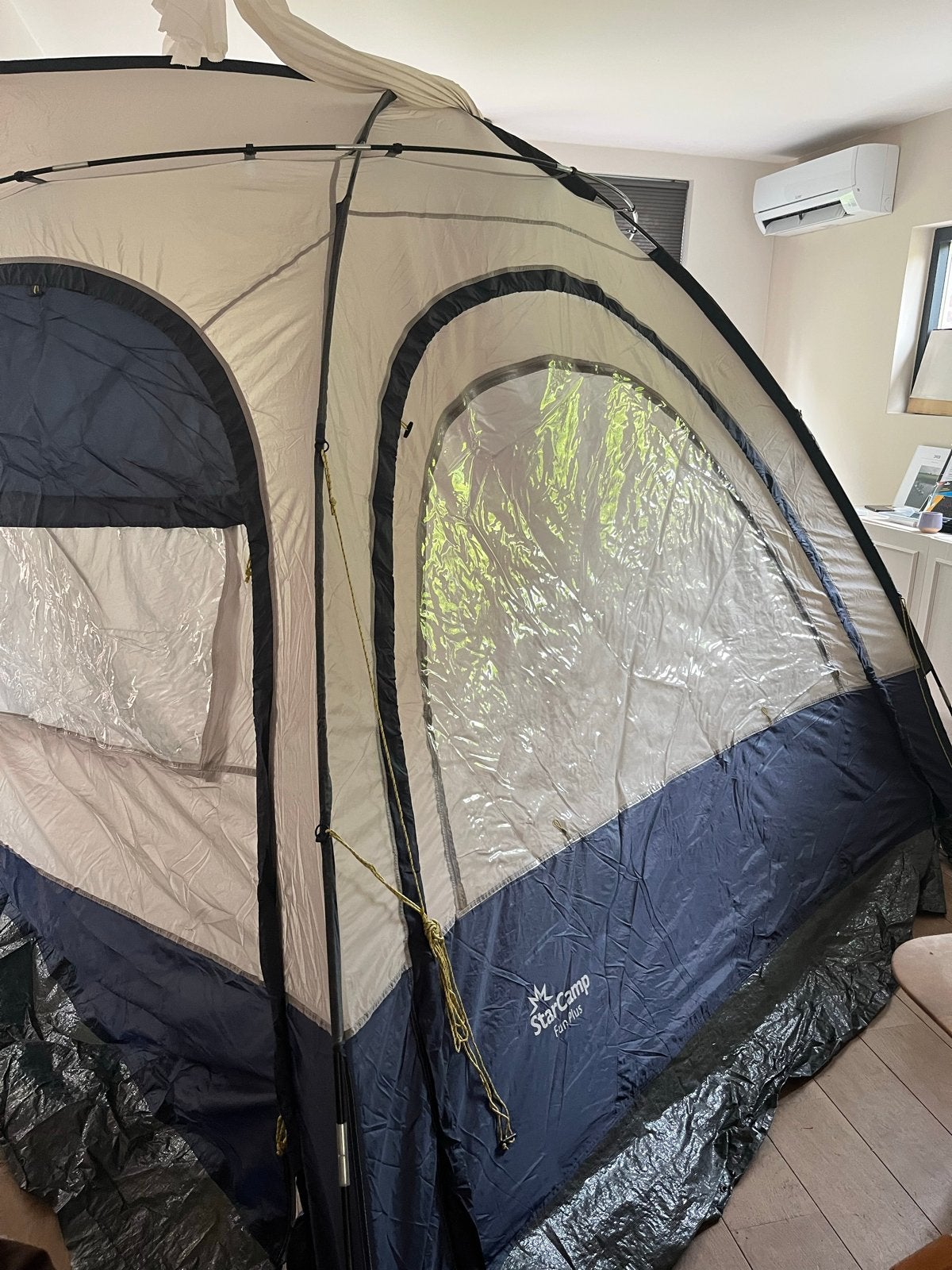 Star Camp Fun Plus tent - Ideaal voor kampeeravonturen, Ophalen of Verzenden, Gebruikt, Tot en met 4
