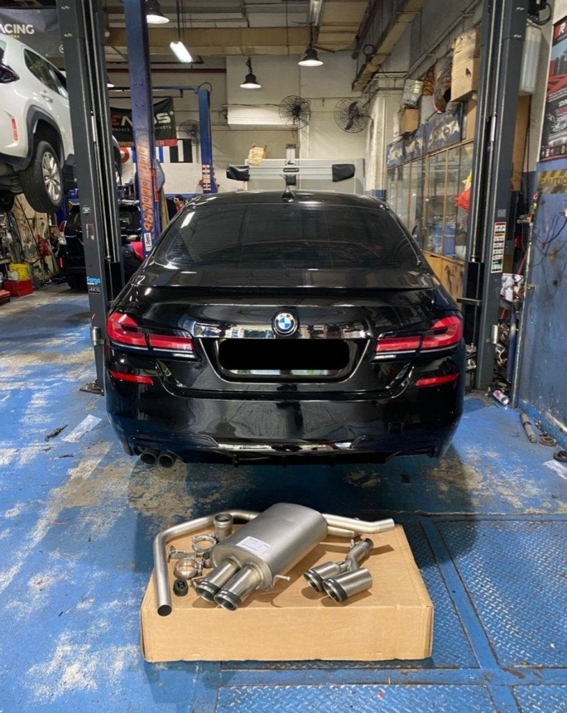 Remus einddemper - BMW 5-Serie F10 F11 520i 523i 528i 11+, Ophalen of Verzenden