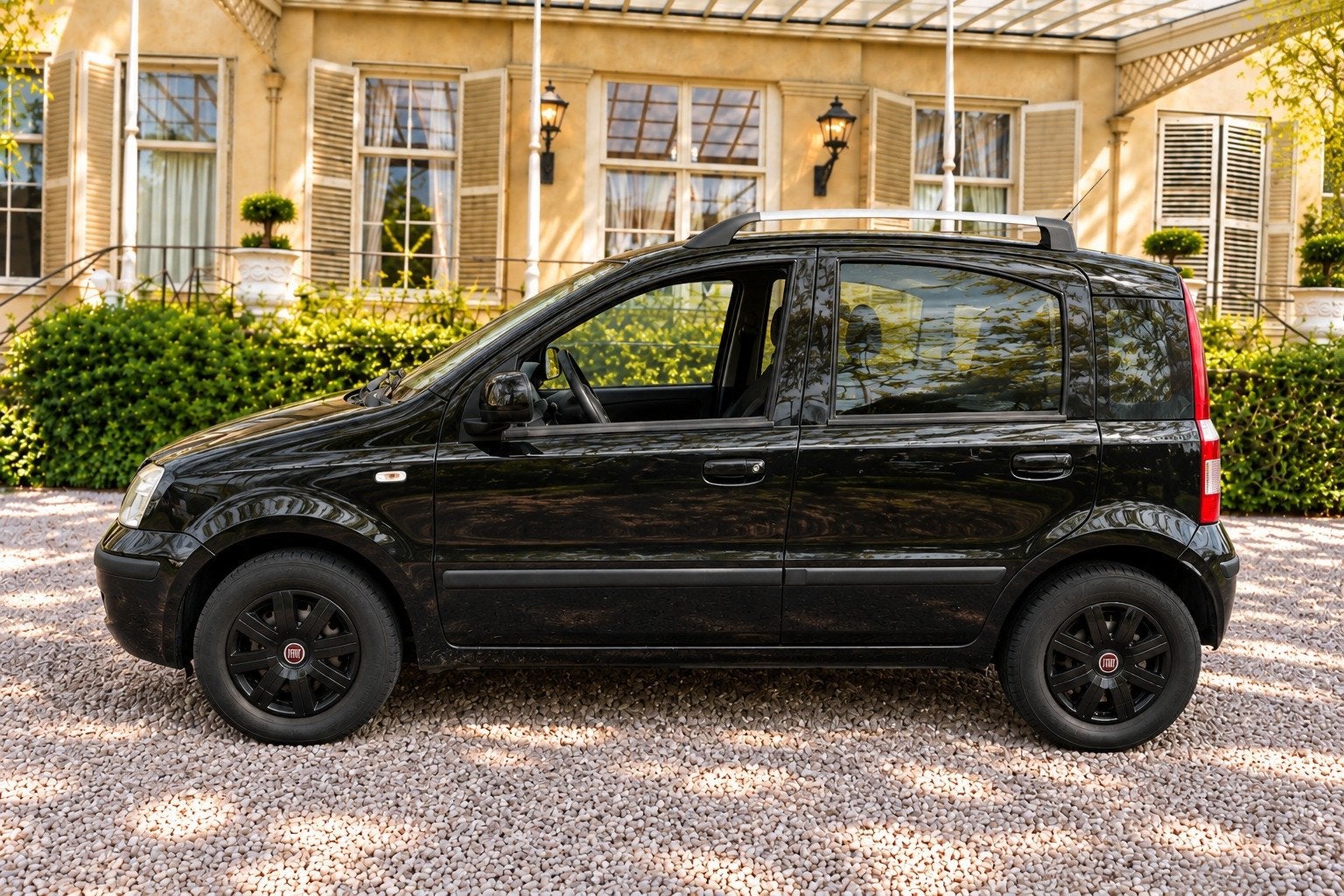 Fiat Panda 1.2 Sempre AIRCO I HOGE INSTAP I ELEK PAKKET NAP, Gebruikt, 1242 cc, Zwart, Origineel Nederlands