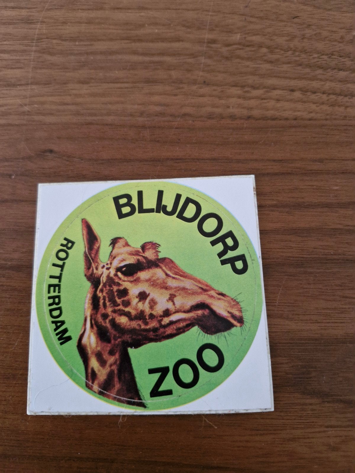 1048 Sticker Rotterdam Blijdorp ZOO, Ophalen of Verzenden, Zo goed als nieuw