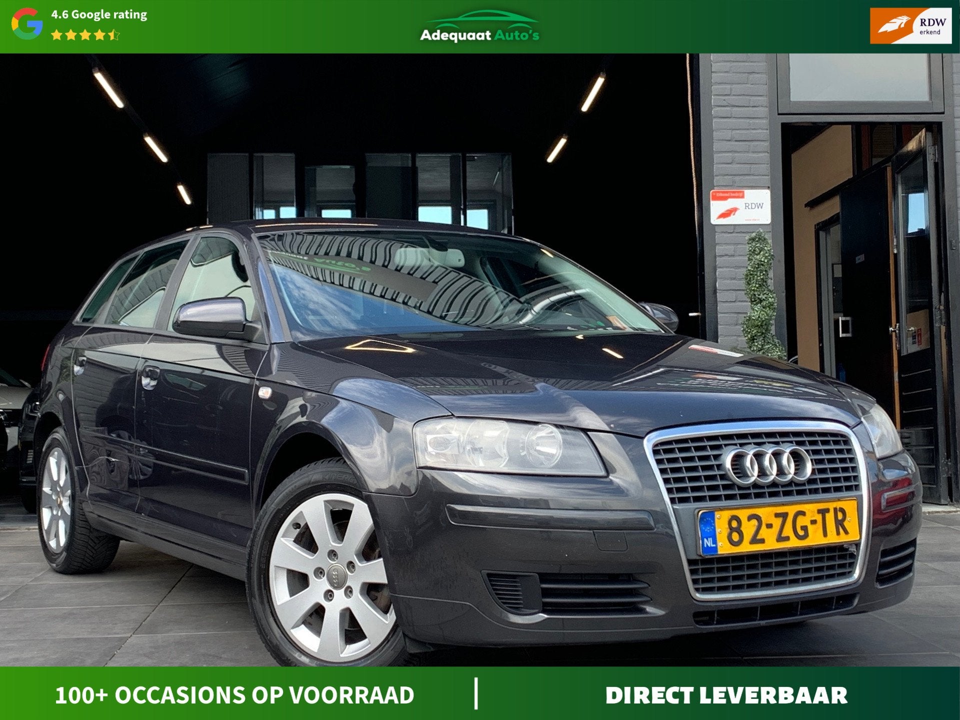 Audi A3 Sportback 1.4 TFSI Attraction Business|Cruise|Clima, Voorwielaandrijving, Gebruikt, 680 kg, 4 cilinders