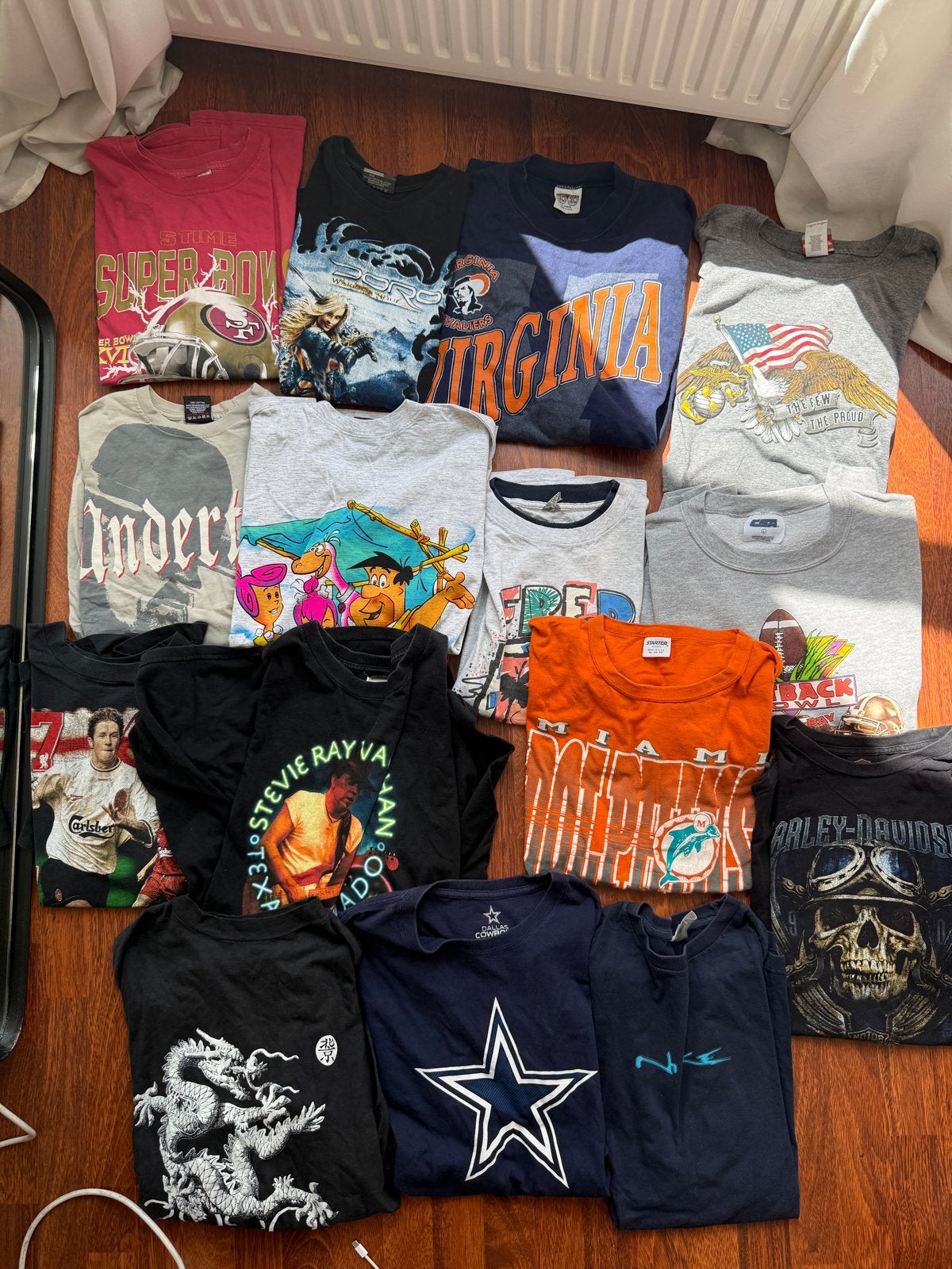 35 Vintage T-shirts Jaren '90 & 2000 Bundel (S-XL), Kleding | Heren, Ophalen of Verzenden, Gedragen, Overige maten