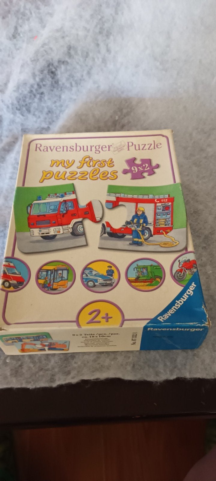 Ravensburger My First Puzzles Voertuigen 2+, Ophalen of Verzenden, Gebruikt, 2 tot 4 jaar