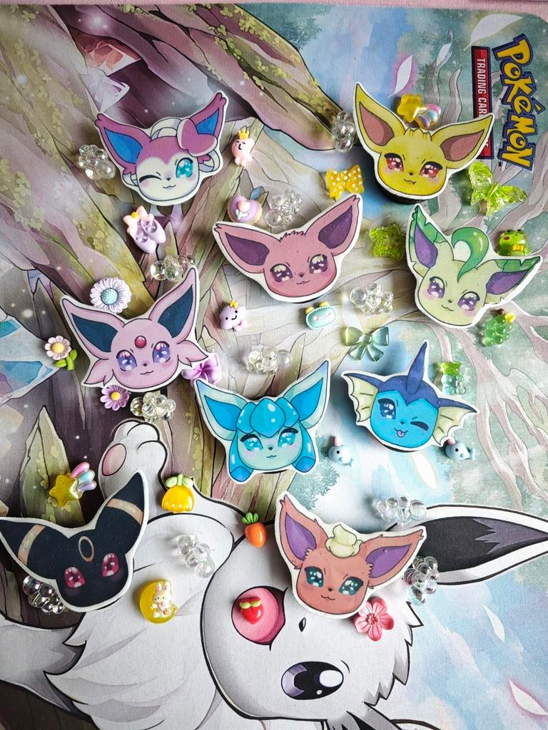 Handgemaakte Pokémon Telefoon Grips/Pop Sockets, Ophalen of Verzenden, Nieuw, Overige typen, Apple iPhone