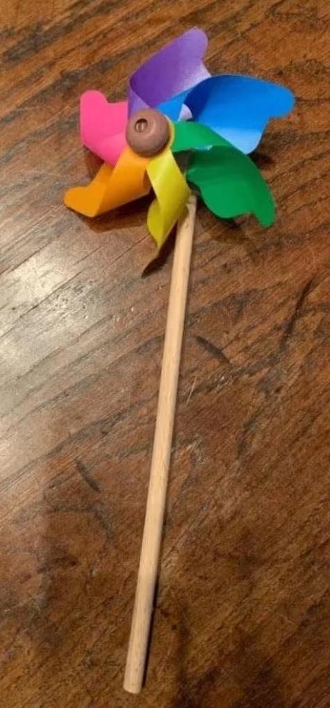 Kleurrijk windmolentje, molentje, Kinderen en Baby's, Ophalen of Verzenden, Nieuw