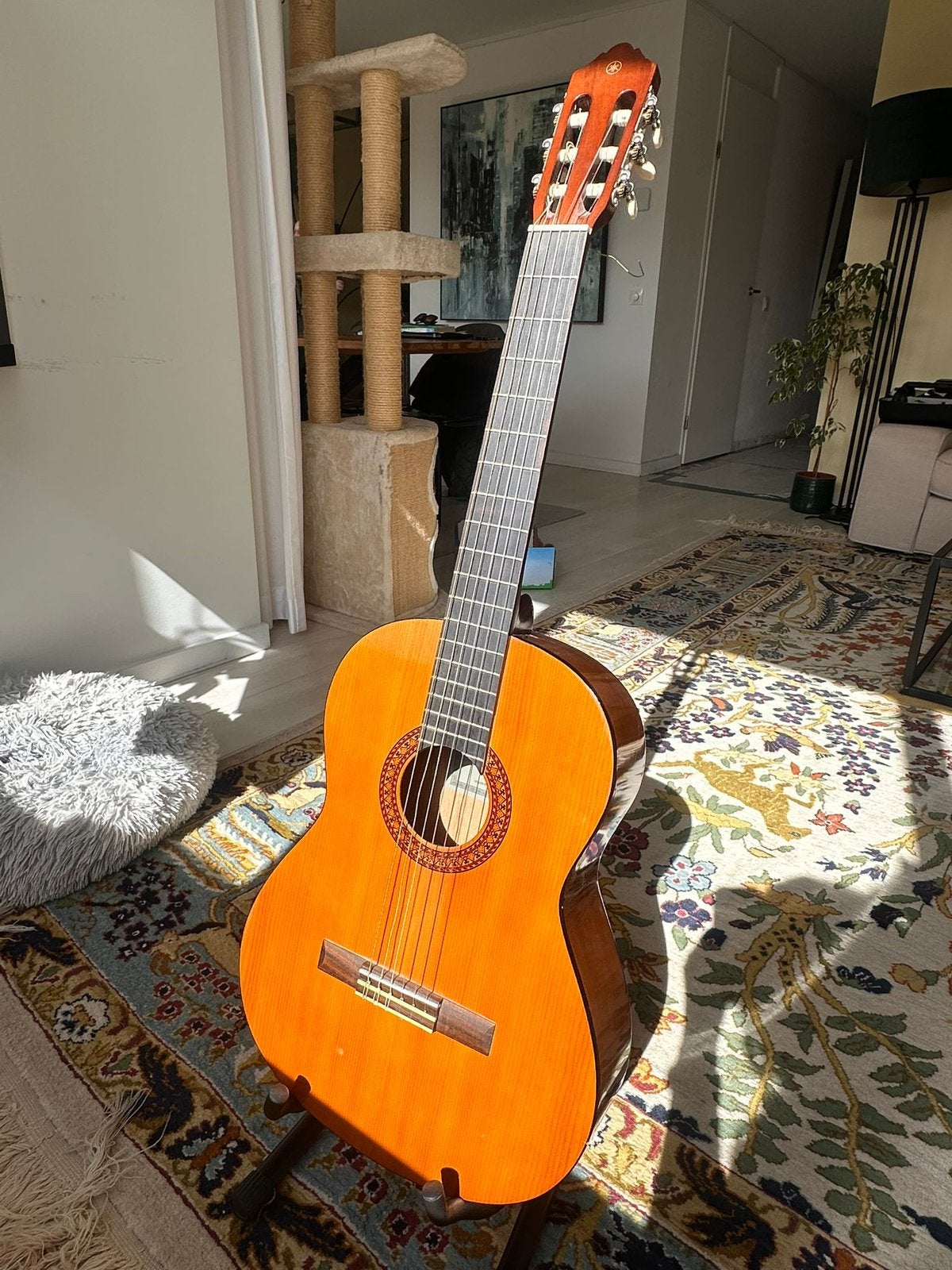 Yamaha C45 classic guitar, Muziek en Instrumenten, Snaarinstrumenten | Gitaren | Akoestisch, Ophalen of Verzenden, Gebruikt, Klassieke of Spaanse gitaar