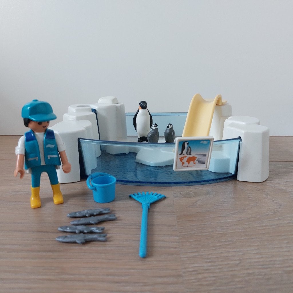 Playmobil - Pinguinverblijf (9062), Gebruikt, Losse onderdelen, Overige typen, Ophalen of Verzenden