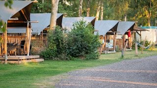 Luxe Yala safaritenten (4 of 6 persoons) te koop, Ophalen, Gebruikt, Meer dan 6