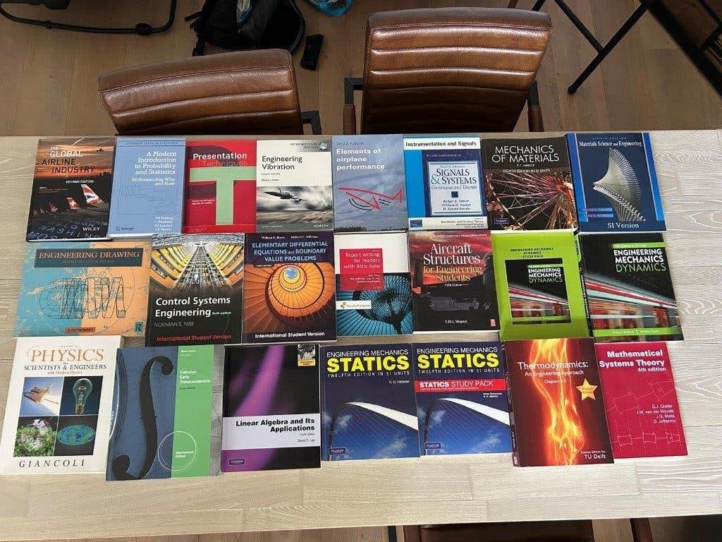 studieboeken aerospace engineering tu delft, Boeken, Ophalen, Beta, Zo goed als nieuw, WO