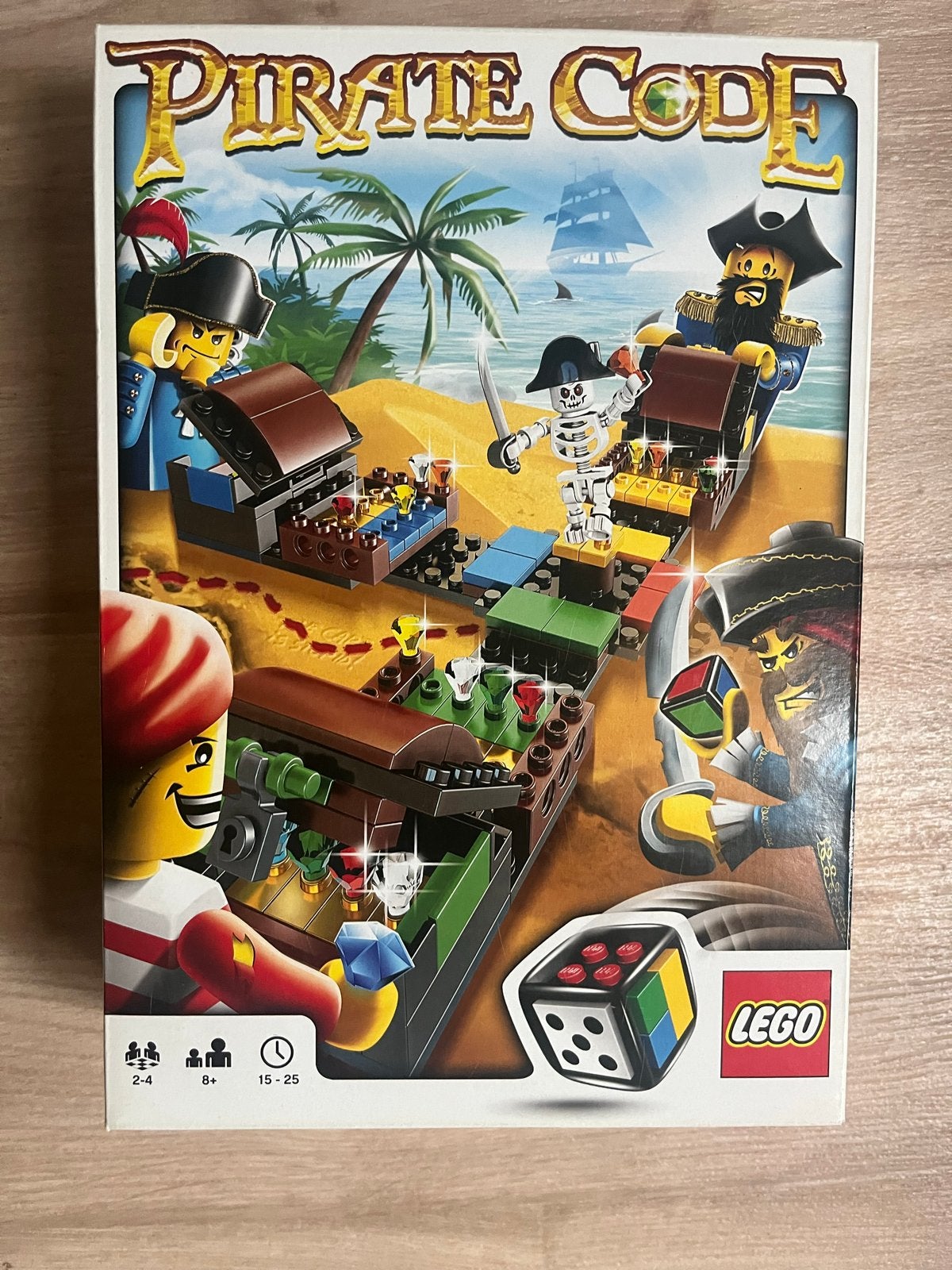 Lego Pirate Code bordspel - Compleet en in goede staat, Ophalen, Gebruikt, Lego, Pirates