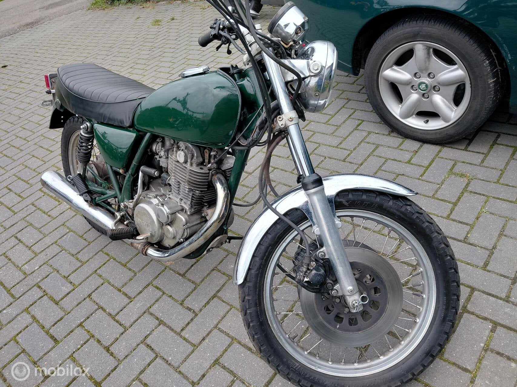 Yamaha SR500 1982 spaakwielen project Inruil Kan, Meer dan 35 kW, Overig, 3982 cc, Gebruikt