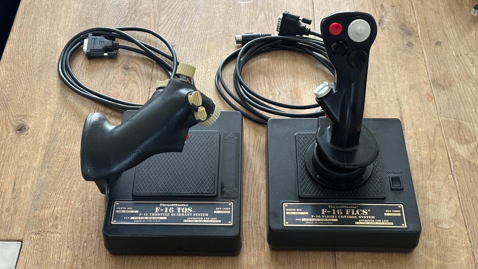 Thrustmaster F-16 FLCS & TQS, Ophalen of Verzenden, Gebruikt