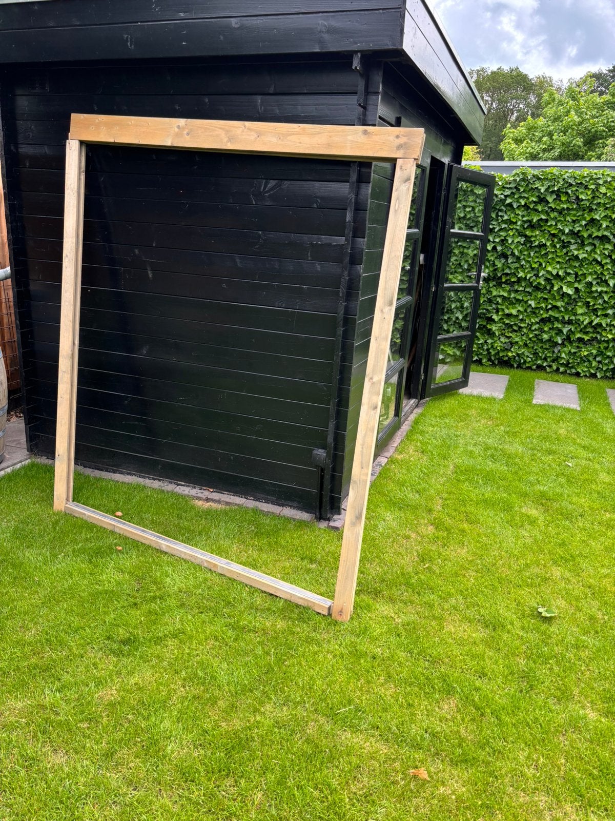 Kozijn voor deuren tuinhuisje 170 breed, Ophalen, Nieuw, Tuinpaviljoen