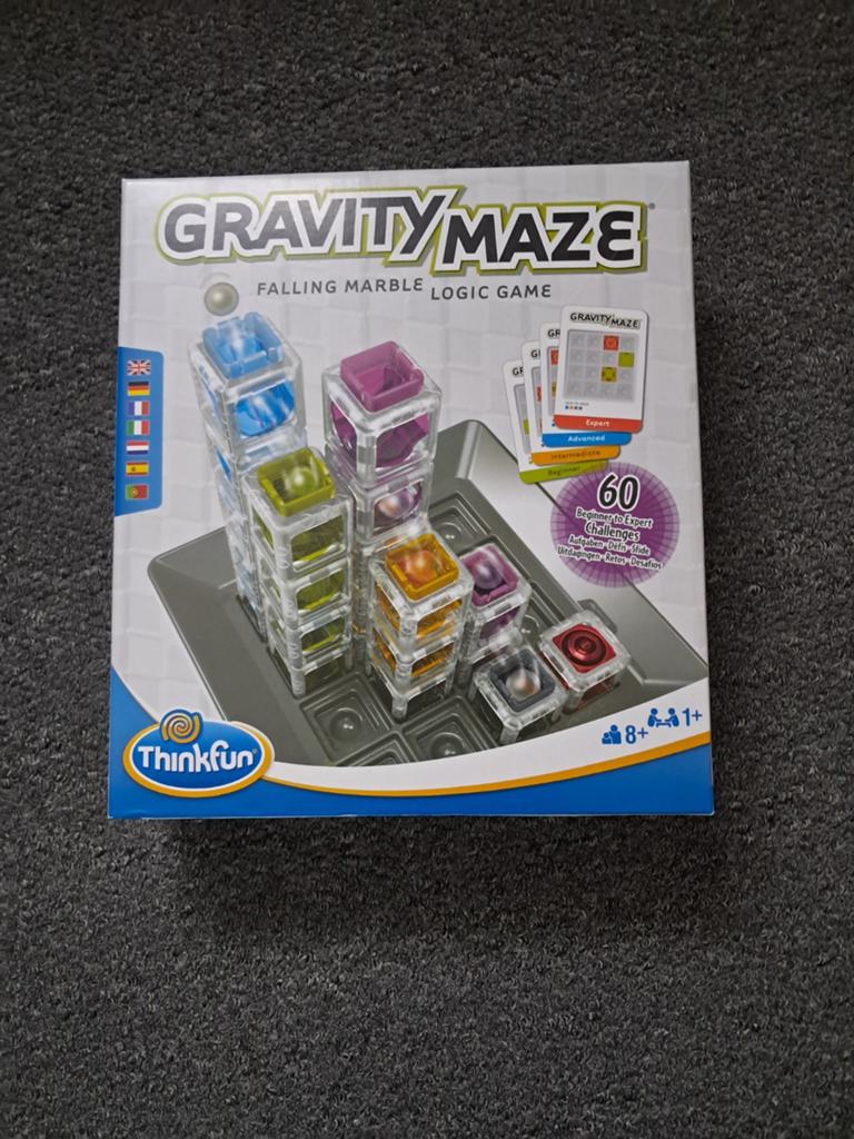 Gravity Maze ThinkFun, Een of twee spelers, Ophalen, Zo goed als nieuw, ThinkFun